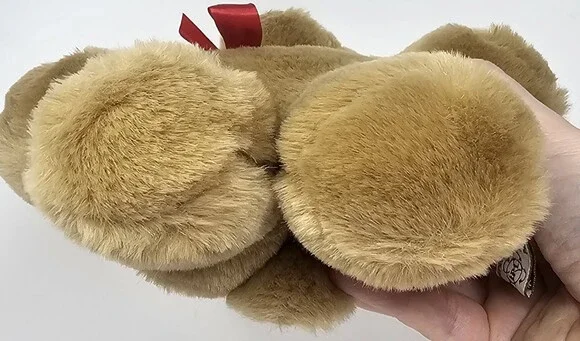 Ganz Bros Vtg 1985 Cuddle Teddy Bear Brown 8.5" Soft Collectible Excellent - Picture 6 of 8